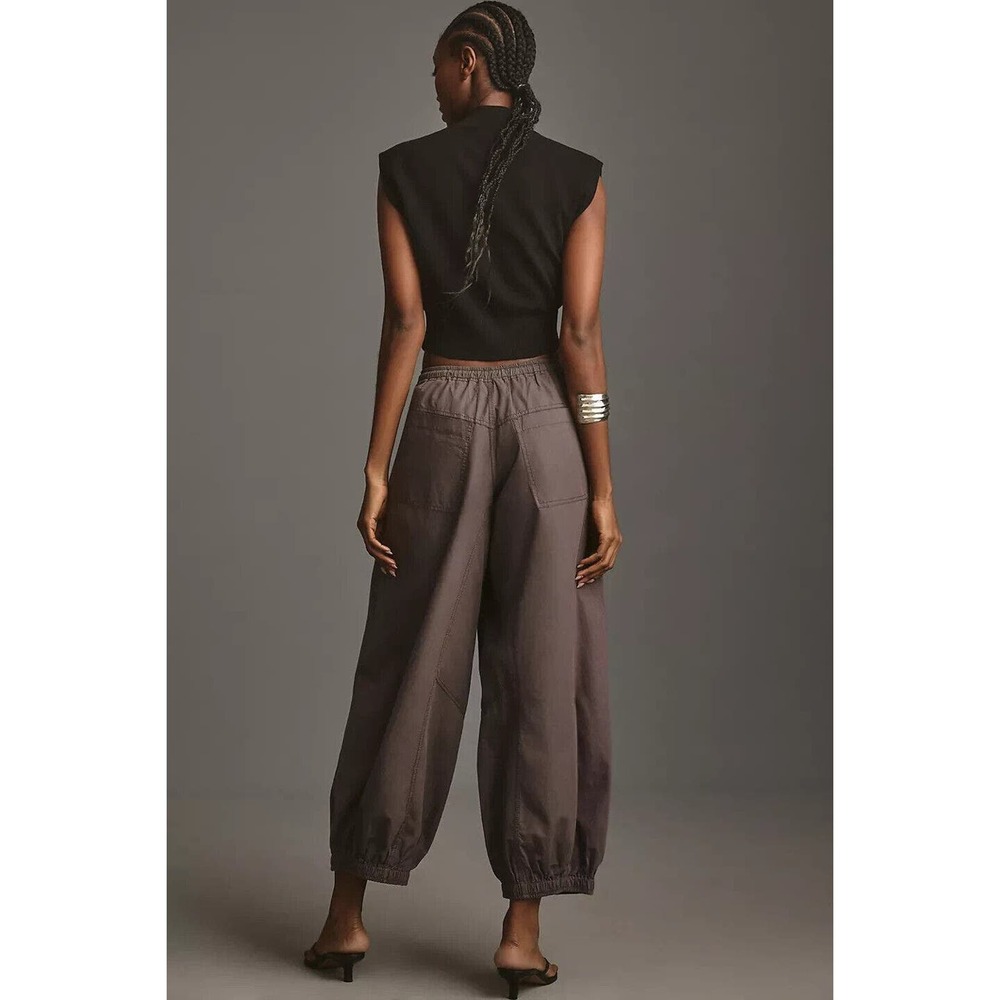 NWTGS Anthropologie The Mossa Parachute Pants SZ M RT $98 - Picture 2 of 4